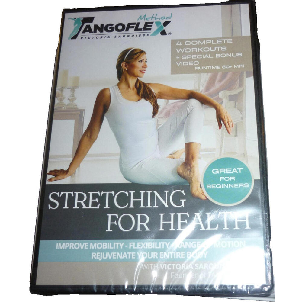 NEW TANGOFLEX: Stretching for Health Exercise DVD Released March 2022 SEALED‎